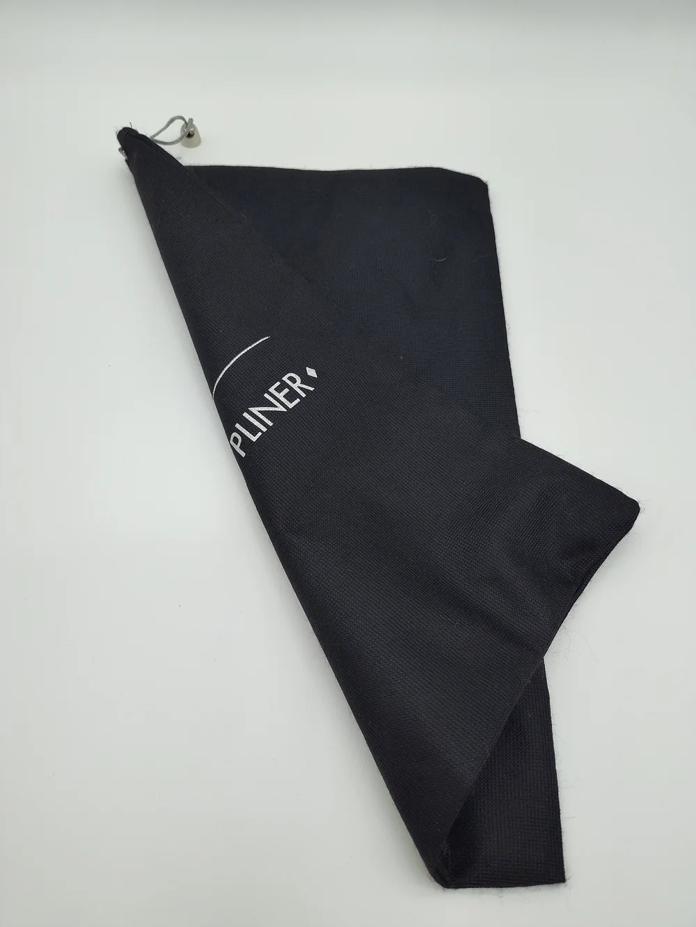 DONALD J PLINER Black Drawstring Dust Bag Shoe Storage Travel Pouch EUC